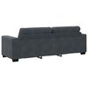 vidaXL 3-Seater Sofa Dark Grey 180 cm Velvet