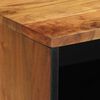 vidaXL TV Units with Shelf Solid Acacia Wood 31.50 x 12.40 x 18.11 in