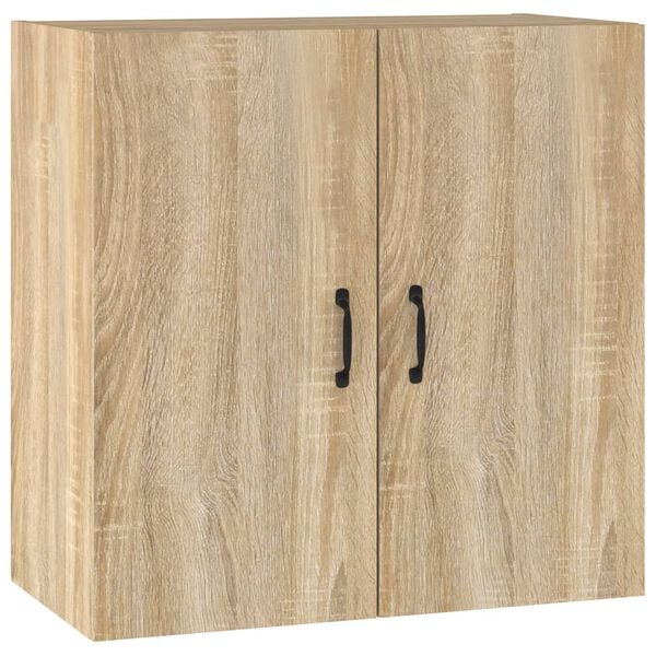 vidaXL Wall Cabinet Sonoma Oak 23.6"x12.2"x23.6" Engineered Wood