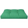vidaXL Pallet Cushion Green Polyester 31.5x31.5x4.7 inches