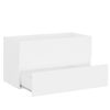 vidaXL Sink Cabinet White Engineered wood 31.5 x 15.2 x 17.7 in