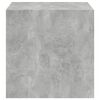 vidaXL Wall Cabinet Set of 4 Concrete Grey Engineered Wood Medium