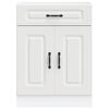 vidaXL Kitchen Base Cabinet White Engineered wood Standard