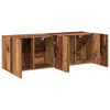 vidaXL TV Cabinet Set of 2 Old Wood Engineered Wood