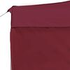 vidaXL Party Tent Wine Red