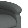 vidaXL Electric Recliner Chair Gray Faux leather, Metal, Plywood Standard