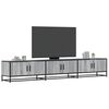 vidaXL TV Cabinet Grey Sonoma Engineered wood, metal Large TV Cabinet