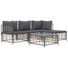 vidaXL Garden Lounge Set Anthracite