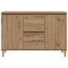 vidaXL Sideboard Artisan Oak Engineered wood Medium Sideboard