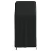 vidaXL Bbq Cover Set of 2 Black 420D Oxford fabric with PU coating Large
