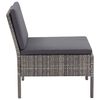 vidaXL Garden Lounge Set Grey