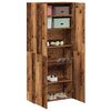 vidaXL Shoe Cabinet Old Wood Engineered Wood Standard Shoe Cabinet