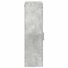 vidaXL Bathroom Wall Cabinet TULUM Concrete Grey Engineered Wood