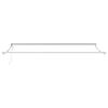 vidaXL Retractable Awning Light Grey 157.48 x 118.11 in