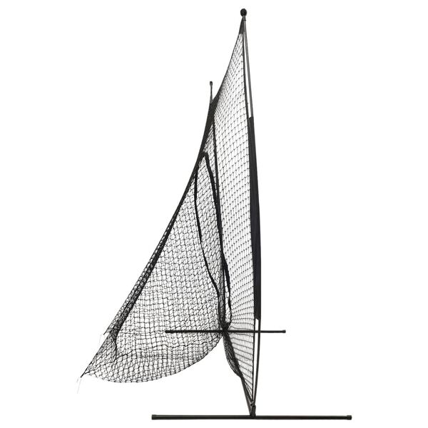 vidaXL Multisport Practice Net Baseball Softball 94.9"x41.9"x85" Metal