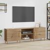 vidaXL TV Cabinet Artisan oak 59.06 x 11.81 x 19.69 in Engineered wood