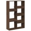 vidaXL Room Divider Brown Oak Engineered Wood Large Room Divider