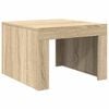 vidaXL Coffee Table Sonoma oak Engineered wood Small Durable