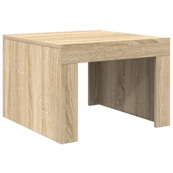 vidaXL Coffee Table Sonoma oak Engineered wood Small Durable