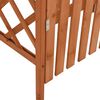 vidaXL Pergola Brown Solid firwood, solid pine wood Medium
