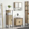 vidaXL Bathroom Furniture Set 3 pcs Brown 23.6" x 11.8" x 23.6
