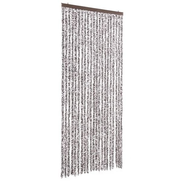 vidaXL Insect Curtain Brown and Beige 35.4x86.6" Chenille