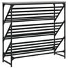 vidaXL Shoe Rack Grey Sonoma Engineered wood Medium Shoe Rack