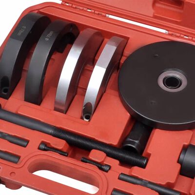 vidaXL 14 pcs Front Wheel Hub Bearing Tool Kit 3.1" for Ford, Mazda, Volvo