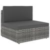 vidaXL Garden Lounge Set Grey and Anthracite