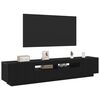 vidaXL TV Cabinet Set 2 pcs Black 78.74 x 13.78 x 15.75 in