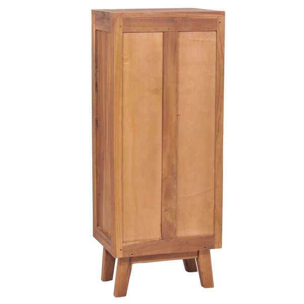 vidaXL Sideboard Natural Teak Solid Teak Wood Medium Sideboard