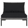 vidaXL Garden Lounge Set Dark Grey