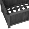 vidaXL Planter Black Solid firwood Medium Planters Planter