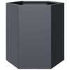 vidaXL Garden Planter Anthracite Steel Medium Tough Garden Planter