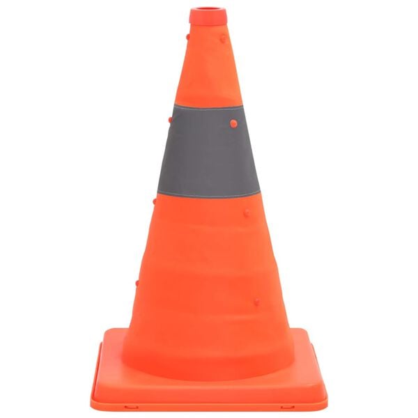 vidaXL Pop-up Traffic Cones 10 pcs 16.5 "