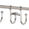 vidaXL Luggage Rack Nickel Aluminum Standard Adjustable Armrests