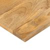 vidaXL Table Top 31.5"x19.7"x1" Rectangular Solid Wood Mango