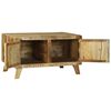vidaXL Coffee Table Brown 80 x 54 x 45 cm Solid rough mango wood