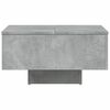 vidaXL Coffee Table Concrete Grey Engineered Wood Medium Durable