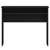 vidaXL Desk Black Oak Engineered Wood Black Oak Desk Rectangular