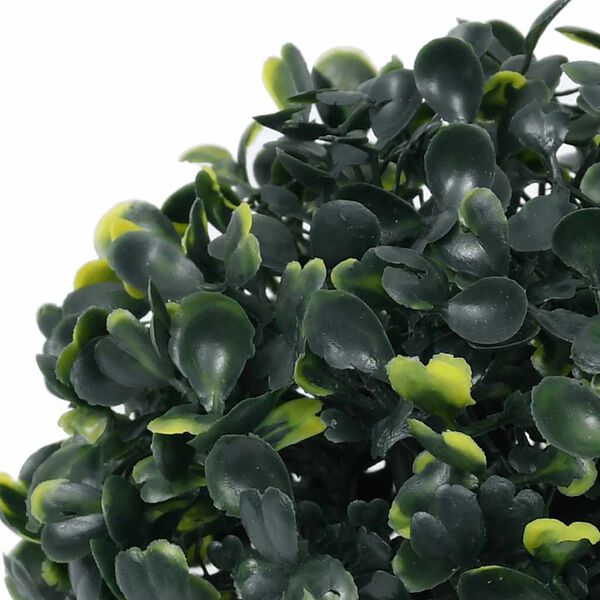 vidaXL Artificial Boxwood Ball Mixed green Polyethylene Small Solar