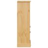 vidaXL Bathroom Cabinet Honey Solid Pine Wood Bathroom Cabinet