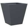 vidaXL Garden Planter Anthracite Cold-rolled Steel Small Durable