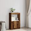 vidaXL Highboard Old Wood Engineered Wood 24.8 x 13.0 x 39.4 in