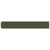 vidaXL Lawn Edgings 50 pcs Olive Green 5.9x40.6" Cold-rolled Steel