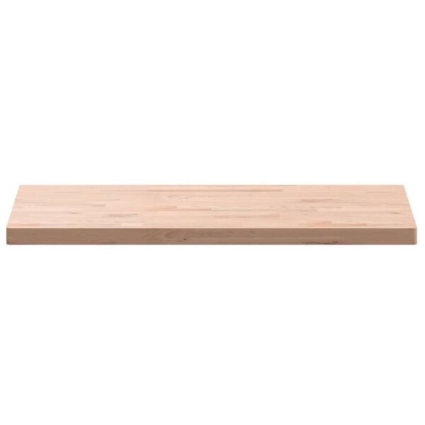 vidaXL Bathroom Countertop 39.4x19.7x1.6" Solid Wood Beech