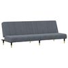 vidaXL Sofa Set Dark Grey Velvet, Wood, Plywood, Metal, Foam Large