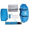 vidaXL Family Tent with Porch 6-Person Blue Waterproof