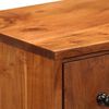 vidaXL Chest Of Drawers Honey Solid Acacia wood Medium Chest Of Drawers