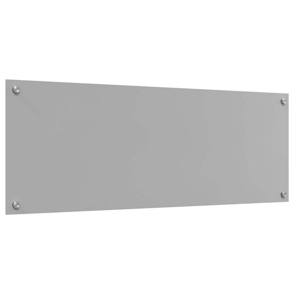 vidaXL Kitchen Backsplash Light grey 43.31 x 15.75 x 0.24 in